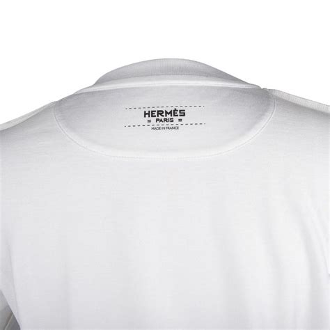 hermes white tshirt